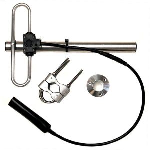 Half Wave Dipole Aerial for External Use with Wall Mounting Bracket & 15 Metre RG213 Cable