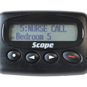 Rechargeable 4 Line Alphanumeric Pager (AAA Battery) (Pager & USB Cable Only)