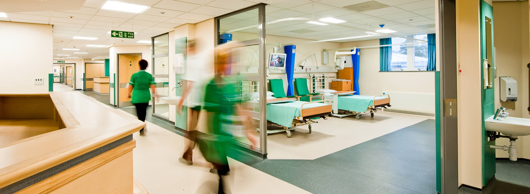 staff safety in hospitals and care homes