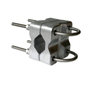 Pole mount clamp for FUHFDP/FDANT aerial